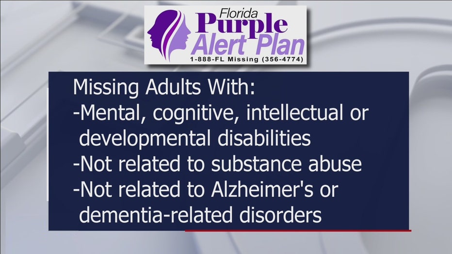 florida purple alert checklist
