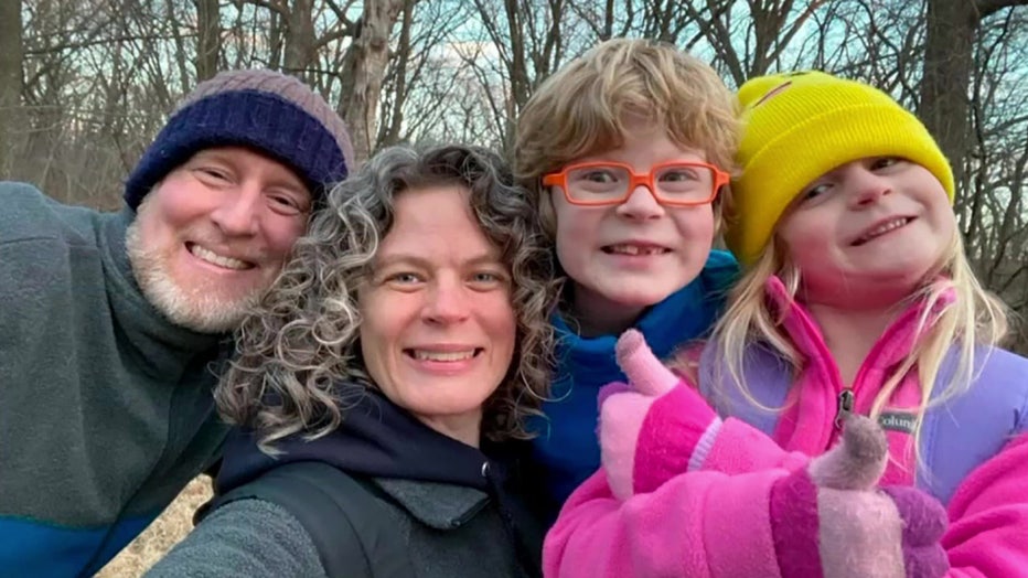 Photo: Tyler and Sarah Schmidt along with their 9-year-old son, Arlo, and 6-year-old daughter, Lula.