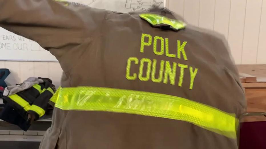 Polk County fireman