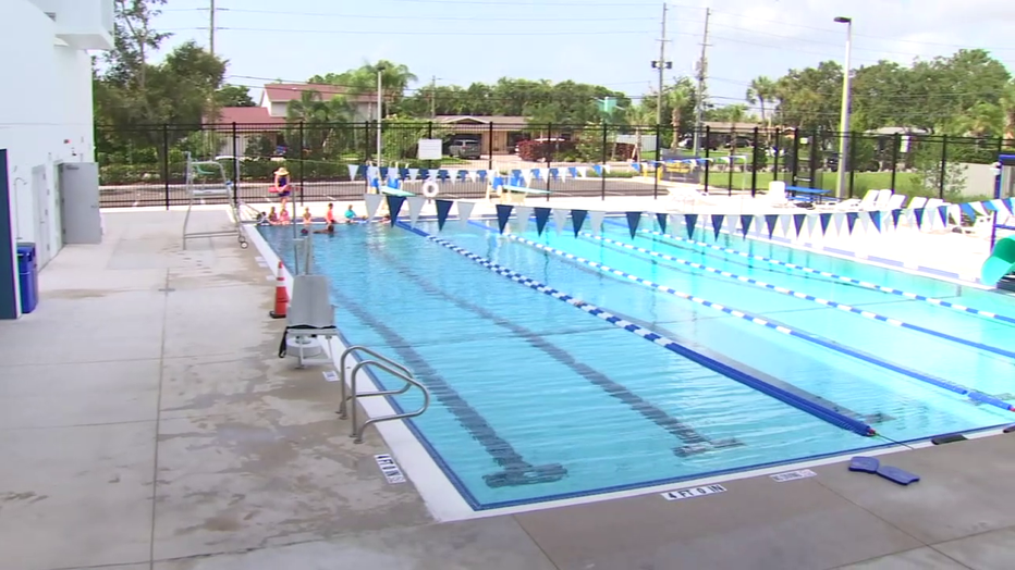 Photo: A new six-lane swimming pool at Shore Acres Rec Center 