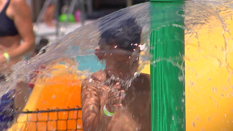 Photo: Child playing at Highland family aquatic center