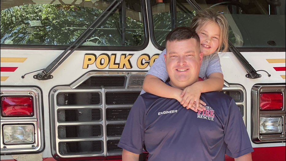 Photo: Paisley Varner with her dad