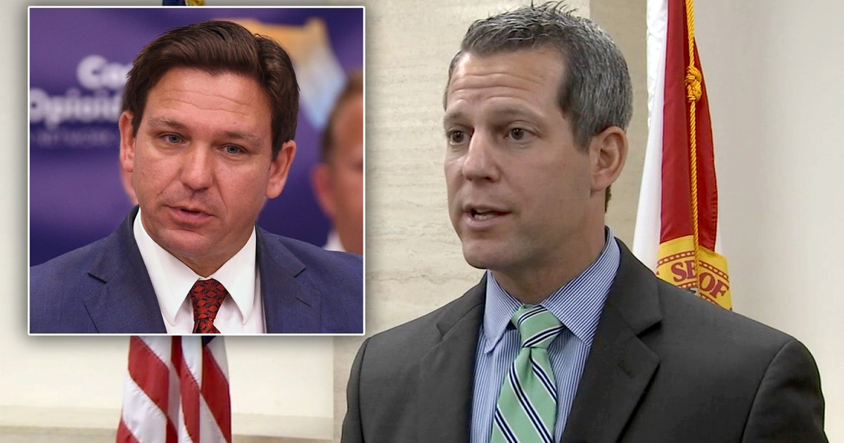 Ousted Hillsborough State Attorney Andrew Warren sues Florida Gov. Ron ...