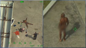 Naked Florida man with machete accused of trying to steal another man's clothes