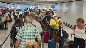 Travelers left to deal with canceled, delayed flights with challenges expected to continue