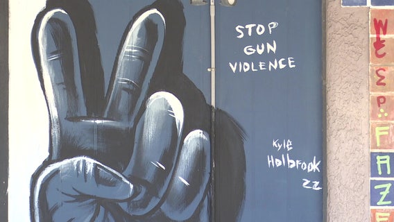 New St. Pete mural brings awareness to gun violence in America