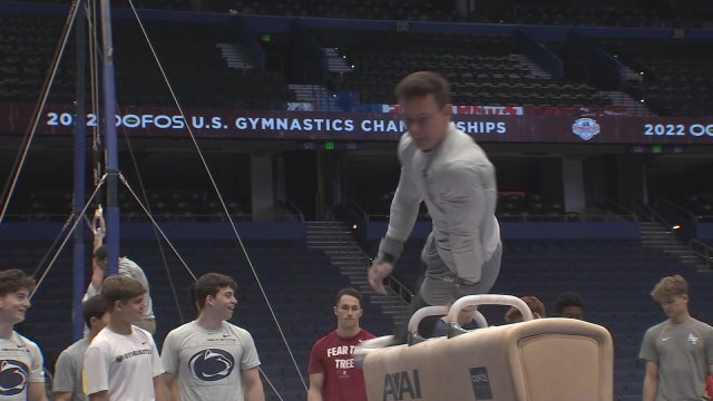 Stanford's Brody Malone in Tampa defending US Gymnastics Championship title