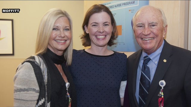 Olivia Newton-John played 'instrumental' role as advocate for Moffitt Cancer Center