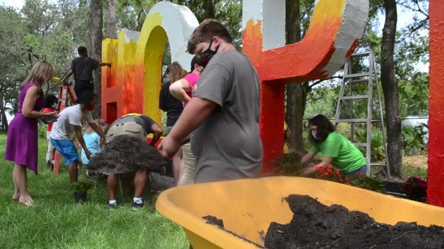 Local artist helps bring 'joy' to University area community