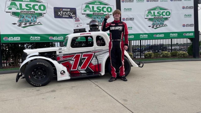 Plant High student on the road to racing stardom
