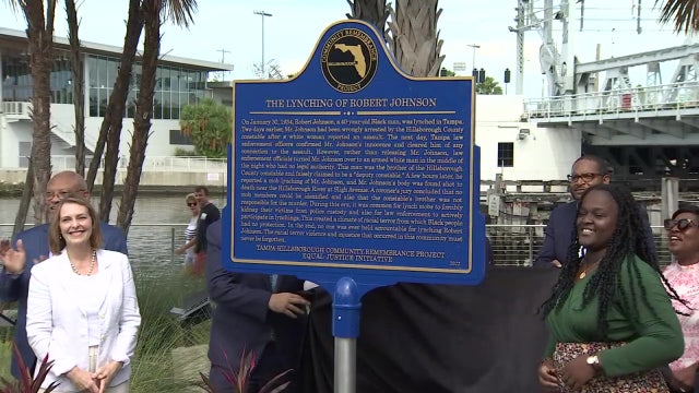 'His life matters': Marker for Tampa lynching victim set up along Riverwalk