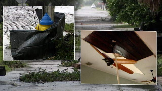 Ybor City residents continue cleanup after Wednesday storms left behind damage