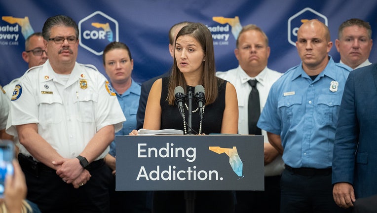 Photo of Dr. Courtney Phillips shared by Gov. Ron DeSantis on Twitter