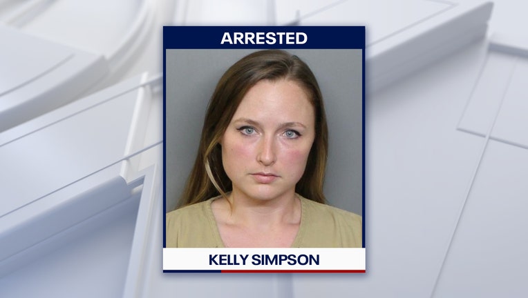 Kelly Simpson was arrested in Charlotte County for interfering with the custody of a minor