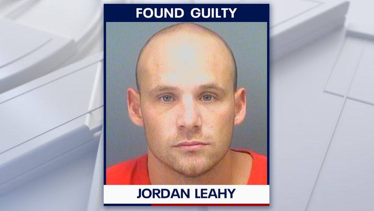 Photo: Mugshot of Jordan Leahy