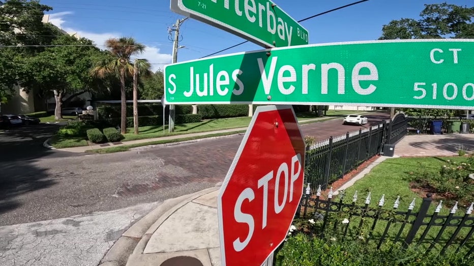 Jules Verne Court, is in Tampa’s Ballast Point neighborhood