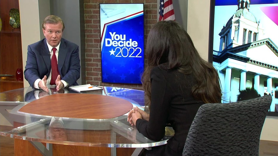 FOX 13's Craig Patrick interviews Anna Paulina Luna ahead of the 2022 midterm primary for US House District 13