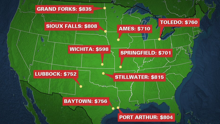 Here s How Much The Average 1 bedroom 2 bedroom Rent Is In America 