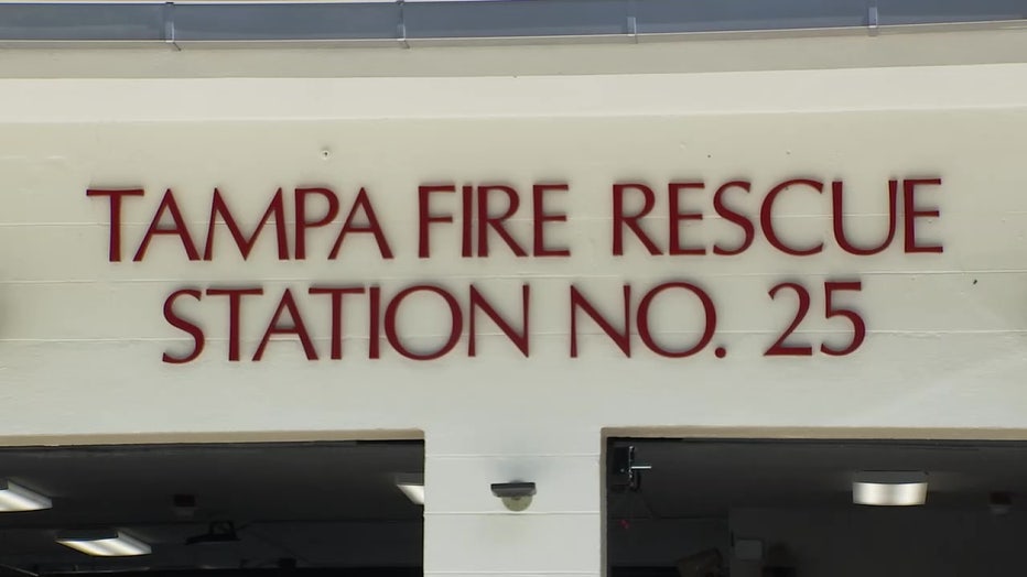 Tampa Fire Rescue Station No. 25 in Sulphur Springs