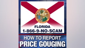 Florida's price gouging hotline activated ahead of Tropical Storm Ian