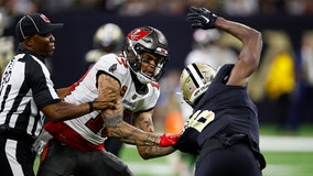 Buccaneers WR Mike Evans suspended one game without pay following 'unnecessary roughness' during Saints game