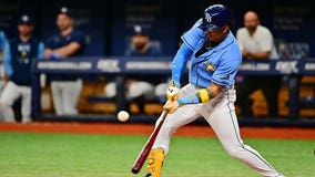 Wander Franco drives in 3 as Rays beat Blue Jays 10-5