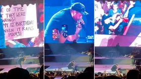 Country star Luke Combs pays back young fans who bought their own tickets to his show