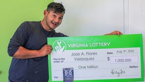 Virginia man wins $1M lottery after thinking he won $600