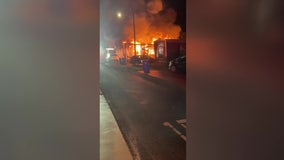 Venice woman, dog make it out of burning mobile home