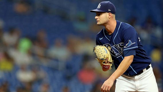 Rays' Shane McClanahan pulled vs Astros with neck tightness