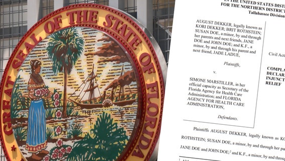 Lawsuit challenges Florida’s new rule on gender-affirming healthcare within Medicaid program