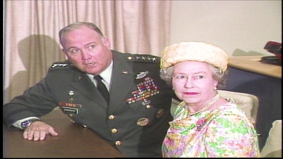Queen Elizabeth’s 1991 Tampa visit included knighting ceremony for General Schwarzkopf