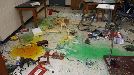 Florida teens destroy middle school, causing $100K in damages, deputies say