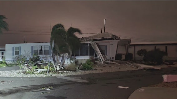 Venice mobile home residents scrambled to safety as Hurricane Ian blew through