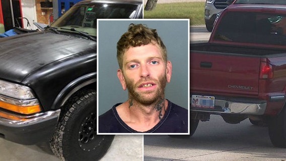 Thief steals truck, spray paints it in failed attempt to conceal it: Bradenton police