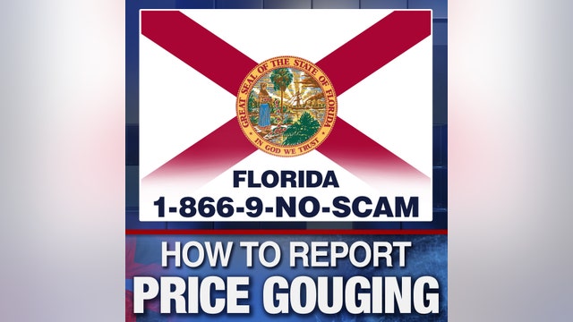 Florida's price gouging hotline activated ahead of Tropical Storm Ian