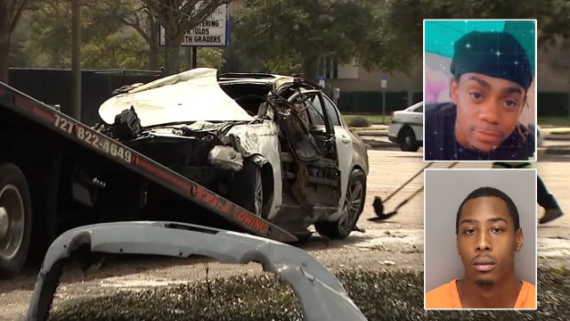 St. Pete police: Suspect in Feb. murder shot at victim’s car 24 times before it flipped, caught fire