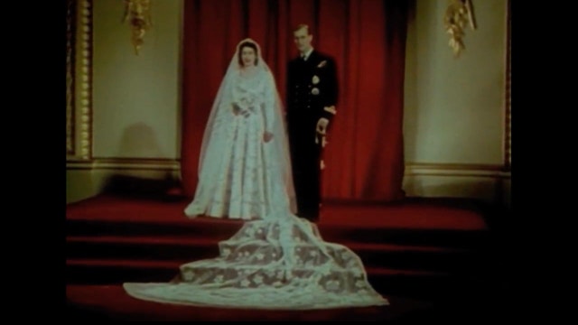 Watch rare color footage of Queen Elizabeth II’s 1947 royal wedding