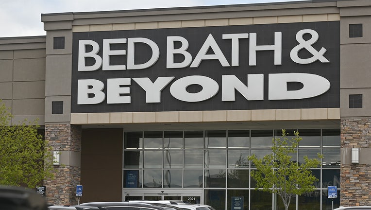 Photo: Logo of Bed Bath and Beyond in South Edmonton Common.