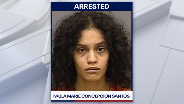 Mugshot of Paula Marie Concepcion Santos 