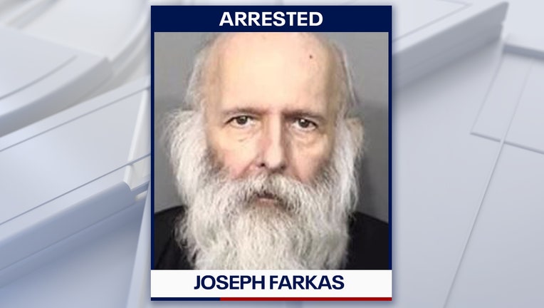 Joseph Farkas mugshot courtesy of the Brevard County Sheriff's Office.