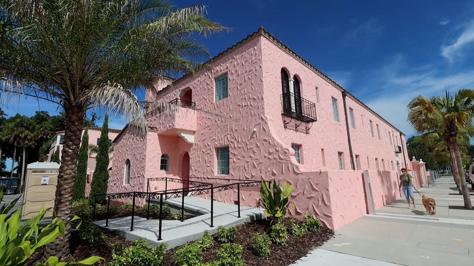 Photo: Exterior view the Historic Hacienda Hotel