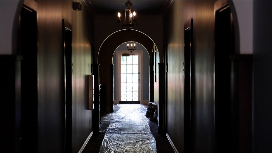 Photo: Hallway inside Hacienda Hotel