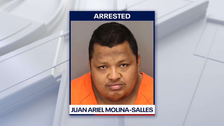 Juan Ariel Molina-Salles, aka Victor Vasquez-Real, is accused of hitting and killing a deputy deputy in a construction site