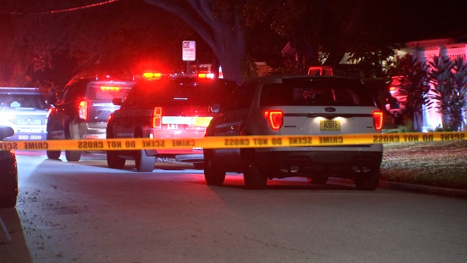 Photo: Scene of St. Pete officer-involved shooting at 4533 20th Ave. North on Sept. 12, 2022.