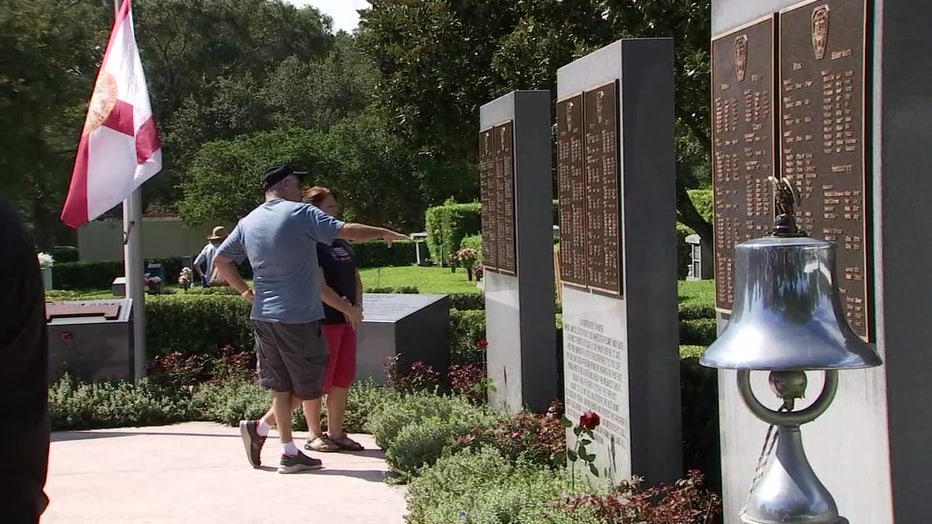 Curlew Hills Memory Gardens is home to Florida's largest 9/11 memorial. 