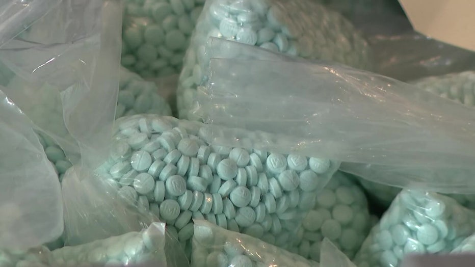 Fentanyl in bags