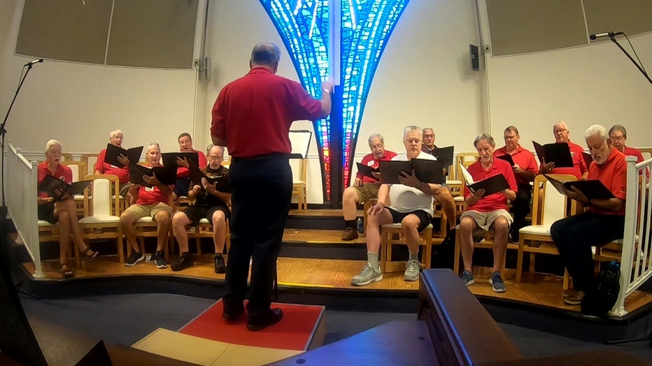 The men's chorus at SunCity Center has been bringing joy for more than 50 years. 