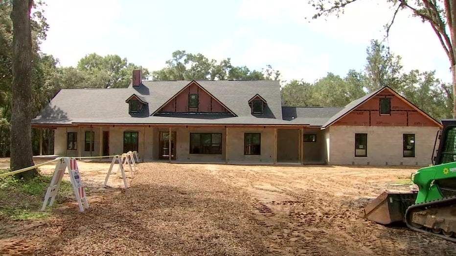 A new home is being build for wounded veteran Army First Sgt. John Borders thanks to the Gary Sinise Foundation.
