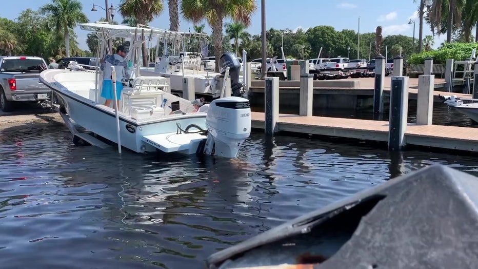 Daniel Courtney plans to take his wife out on the boat to celebrate their anniversary and the pair will begin storm preparations when they get back.